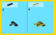 LEGO 31029 instructions page 4 – build guide