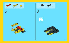 LEGO 31029 instructions page 5 – build guide