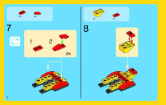 LEGO 31029 instructions page 6 – build guide