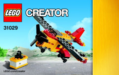 LEGO 31029 instructions page 1 – build guide