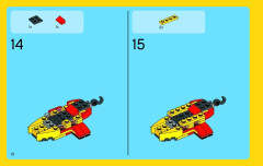 LEGO 31029 instructions page 10 – build guide