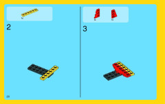 LEGO 31029 instructions page 20 – build guide