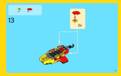 LEGO 31029 instructions page 9 – build guide