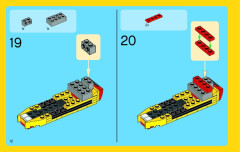 LEGO 31029 instructions page 12 – build guide