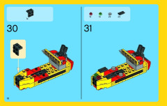LEGO 31029 instructions page 18 – build guide