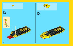LEGO 31029 instructions page 8 – build guide
