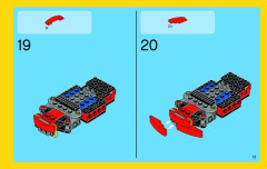 LEGO 31030 instructions page 13 – build guide