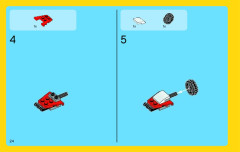 LEGO 31030 instructions page 24 – build guide
