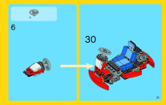 LEGO 31030 instructions page 25 – build guide