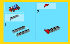 LEGO 31030 instructions page 3 – build guide