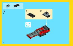 LEGO 31030 instructions page 6 – build guide