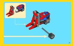 LEGO 31030 instructions page 23 – build guide