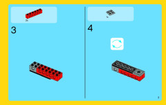 LEGO 31030 instructions page 3 – build guide