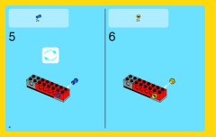 LEGO 31030 instructions page 4 – build guide
