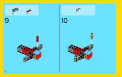 LEGO 31030 instructions page 6 – build guide