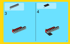 LEGO 31030 instructions page 3 – build guide