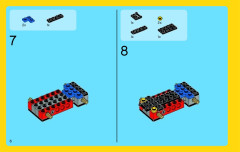 LEGO 31030 instructions page 6 – build guide