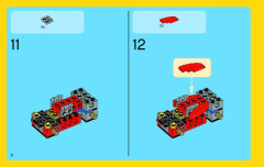 LEGO 31030 instructions page 8 – build guide
