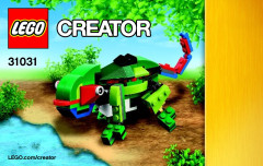 LEGO 31031 instructions page 1 – build guide