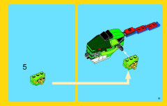 LEGO 31031 instructions page 19 – build guide