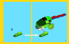 LEGO 31031 instructions page 21 – build guide