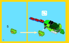 LEGO 31031 instructions page 24 – build guide
