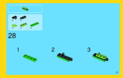 LEGO 31031 instructions page 25 – build guide
