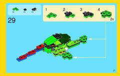 LEGO 31031 instructions page 27 – build guide