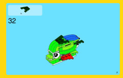 LEGO 31031 instructions page 21 – build guide