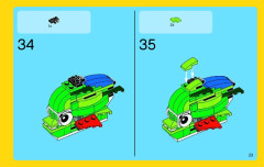 LEGO 31031 instructions page 23 – build guide