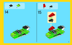 LEGO 31031 instructions page 9 – build guide