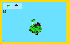 LEGO 31031 instructions page 24 – build guide