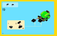 LEGO 31031 instructions page 28 – build guide