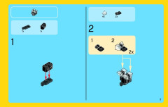 LEGO 31031 instructions page 3 – build guide