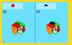 LEGO 31031 instructions page 42 – build guide
