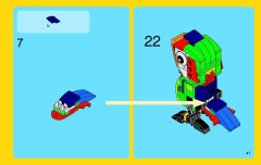 LEGO 31031 instructions page 47 – build guide