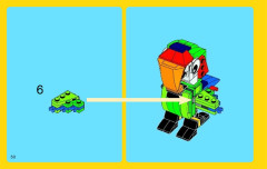 LEGO 31031 instructions page 50 – build guide