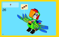 LEGO 31031 instructions page 56 – build guide