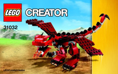 LEGO 31032 instructions page 1 – build guide