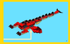 LEGO 31032 instructions page 21 – build guide
