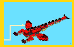 LEGO 31032 instructions page 23 – build guide