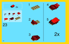 LEGO 31032 instructions page 24 – build guide
