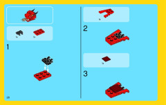 LEGO 31032 instructions page 28 – build guide