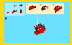 LEGO 31032 instructions page 33 – build guide
