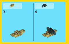 LEGO 31032 instructions page 4 – build guide