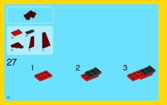LEGO 31032 instructions page 42 – build guide