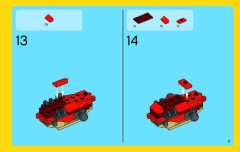 LEGO 31032 instructions page 9 – build guide