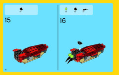 LEGO 31032 instructions page 10 – build guide