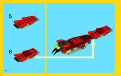 LEGO 31032 instructions page 12 – build guide