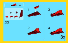 LEGO 31032 instructions page 21 – build guide